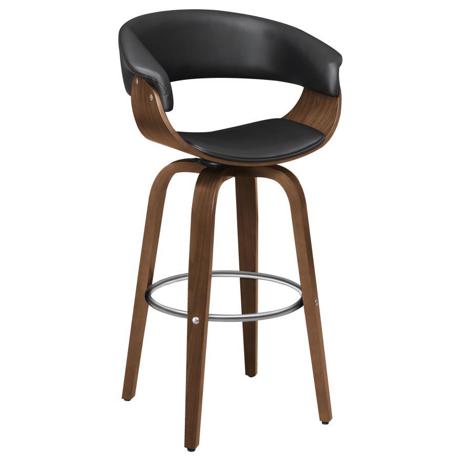 Coaster - Upholstered Swivel Bar Stool