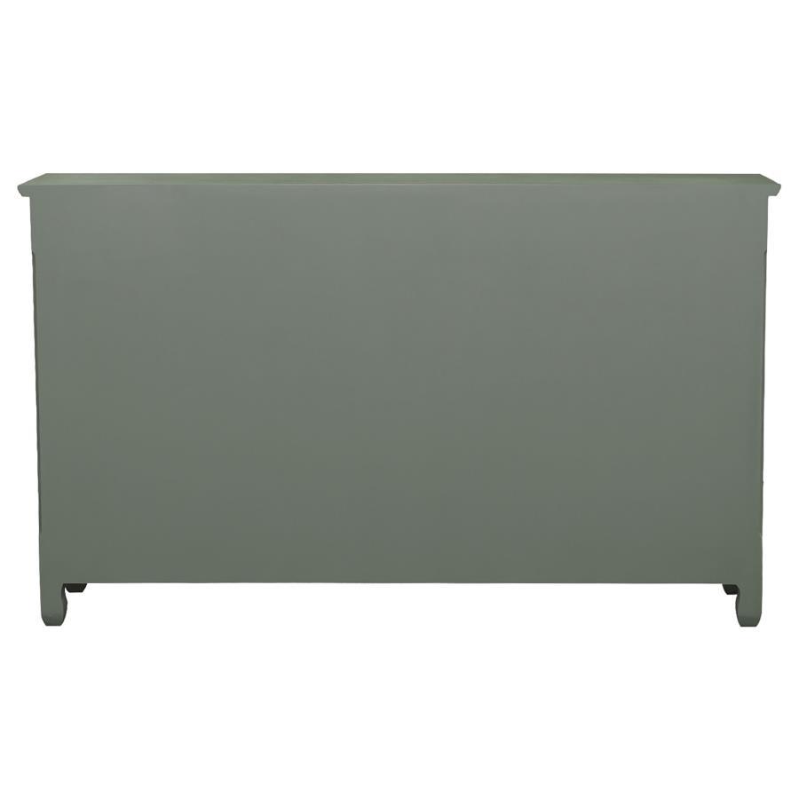 Madeline - 3-door Accent Cabinet - Green