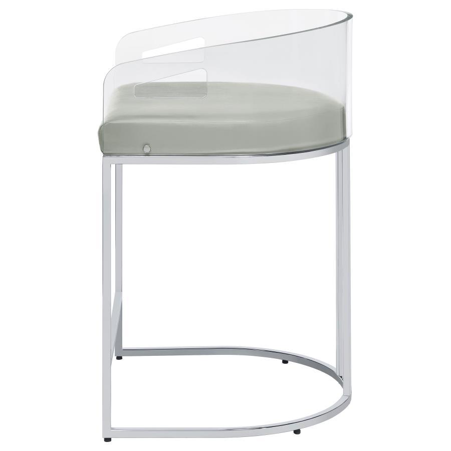 Coaster - Acrylic Back Stools (Set of 2)