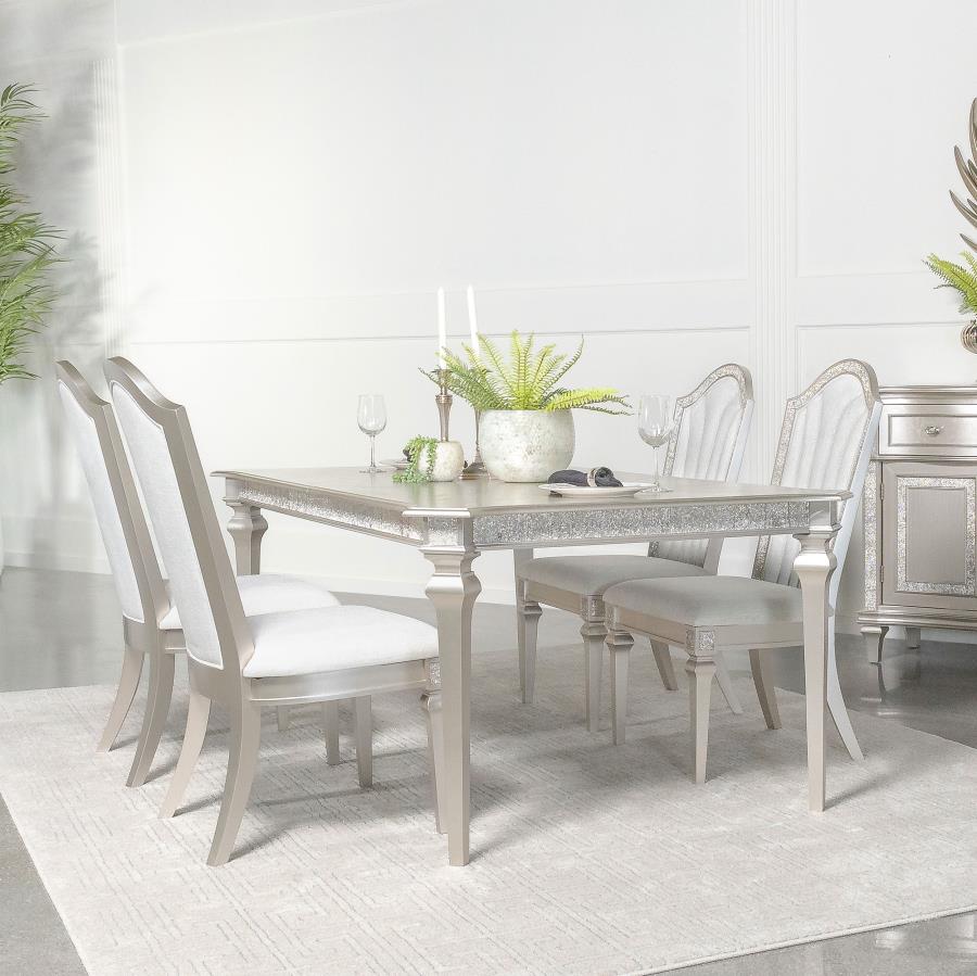 Evangeline - 5 Piece Dining Set - Ivory