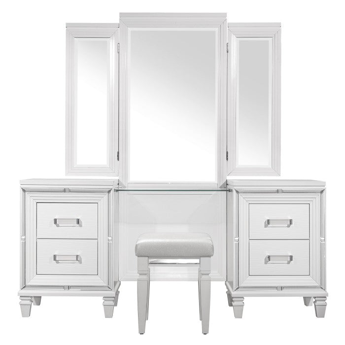 Estie - Vanity Acrylic White