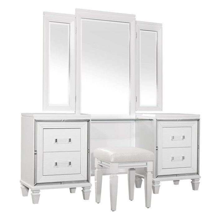 Estie - Vanity Acrylic White