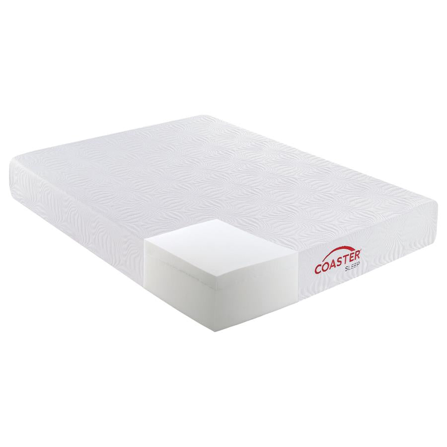 Keegan Queen Memory Foam Mattress White