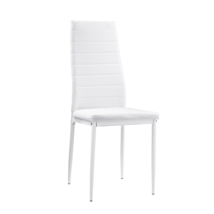 Florian - 5 piece dining Set - white