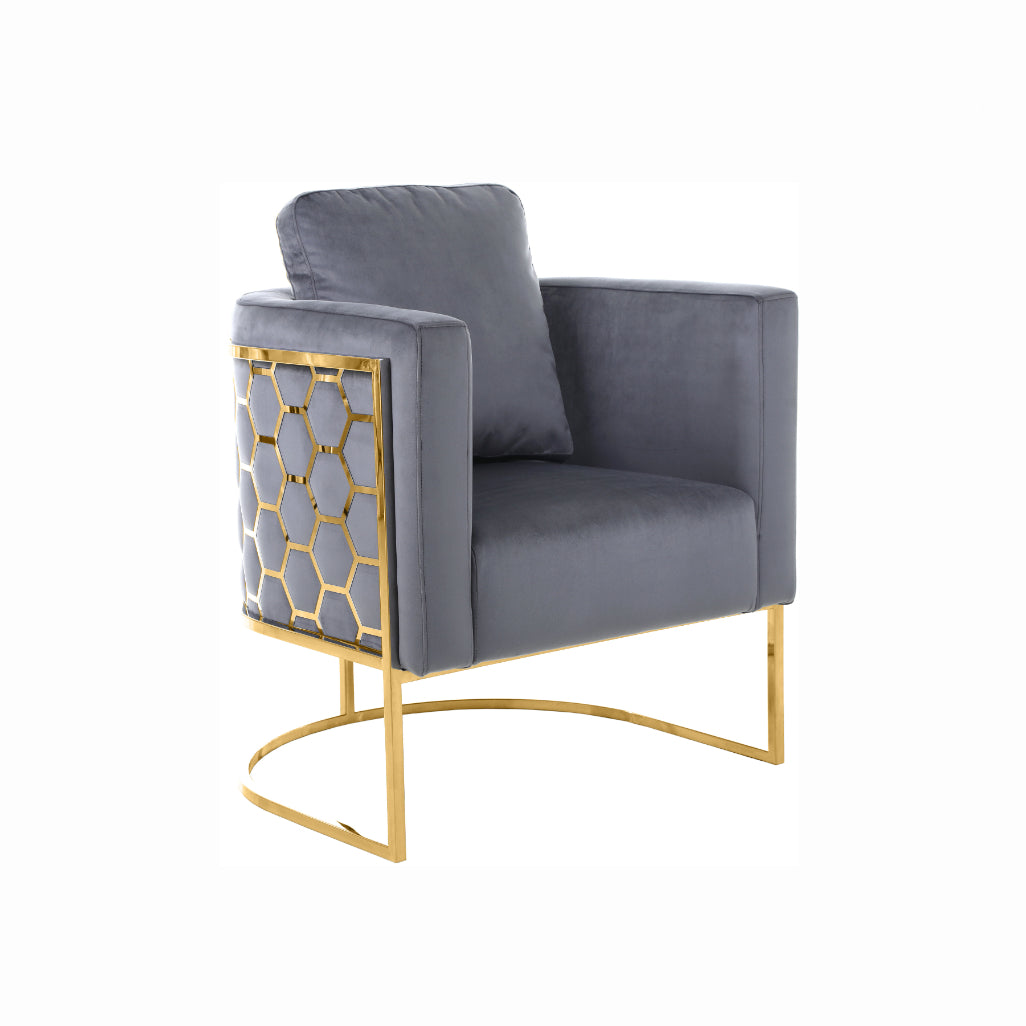 Casa - Chair with Gold Legs