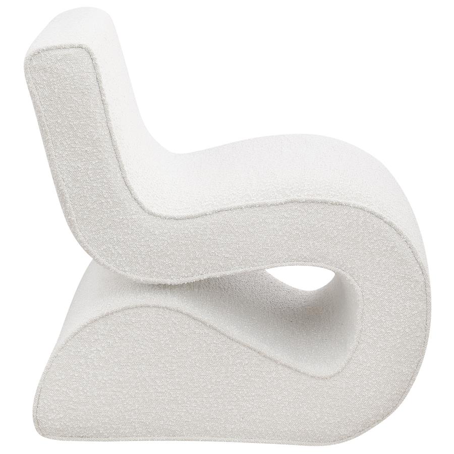 Empire Boucle S-shape chair