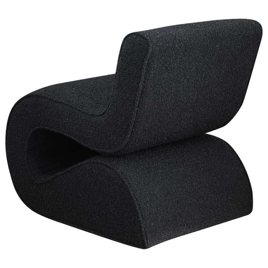 Empire Boucle S-shape chair