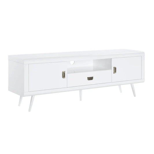 Pagan - TV Stand - White High Gloss Finish