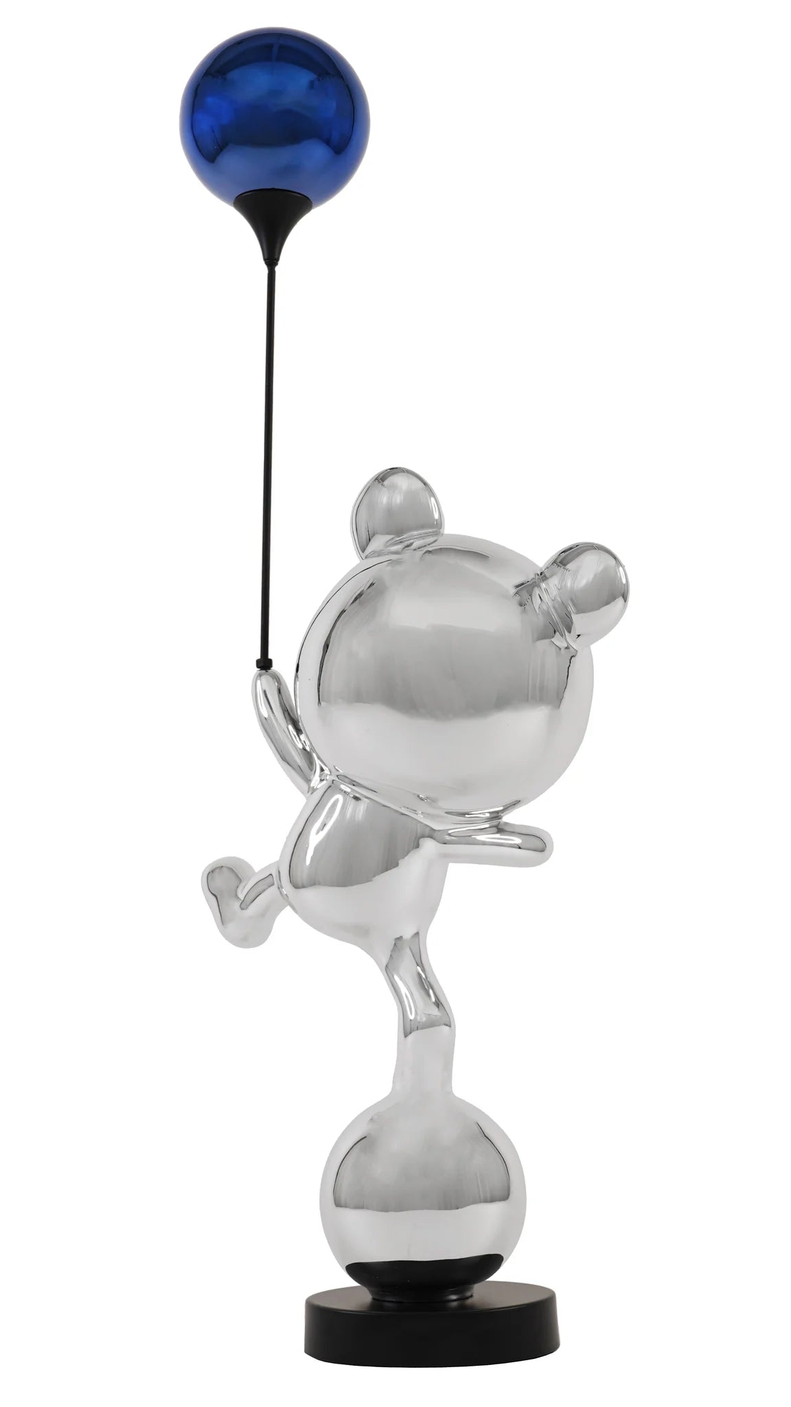 Chrome Bear Ballon Sculpture