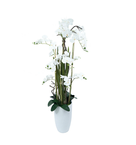 Floor Vase Orchid Arrangement