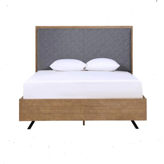 Taylor - Queen Bed - Light Brown