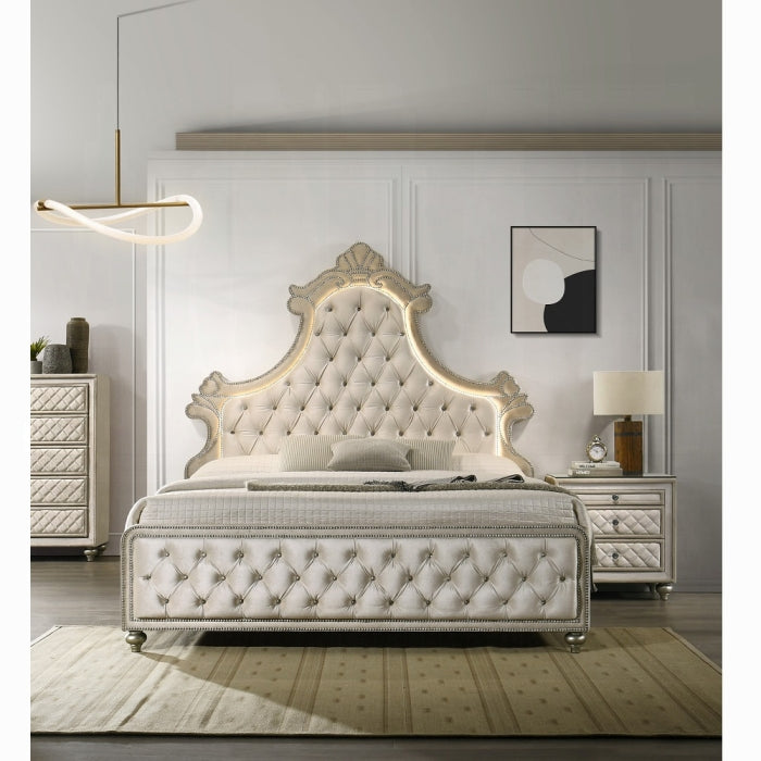 Lucienne Queen Bed W/Led