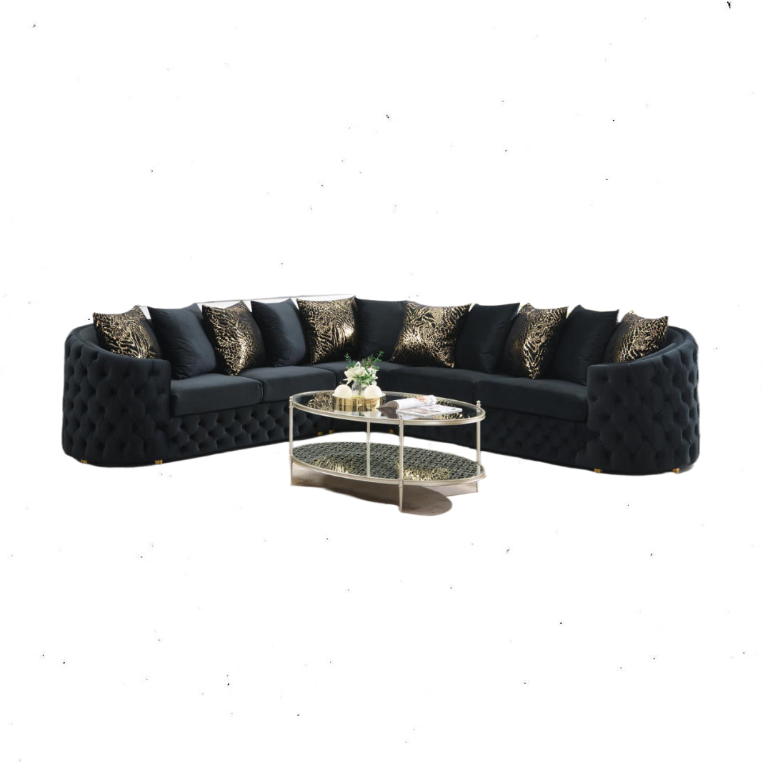 Nayla velvet Sofa Sectional