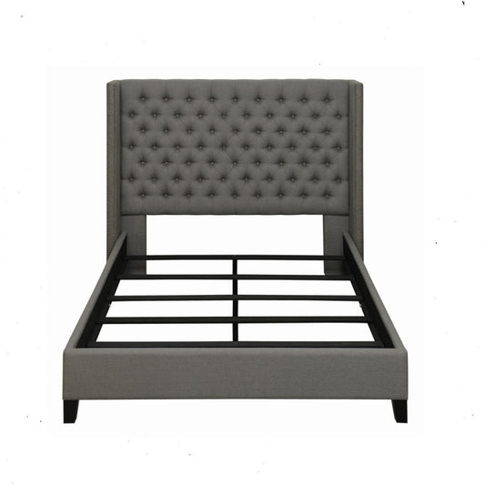 Bancroft - Demi-wing Upholstered Bed