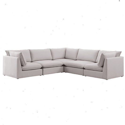 Mackenzie - Modular Sectional 5 Piece - Beige