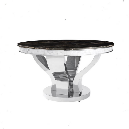 Anchorage - Round Dining Table - Black