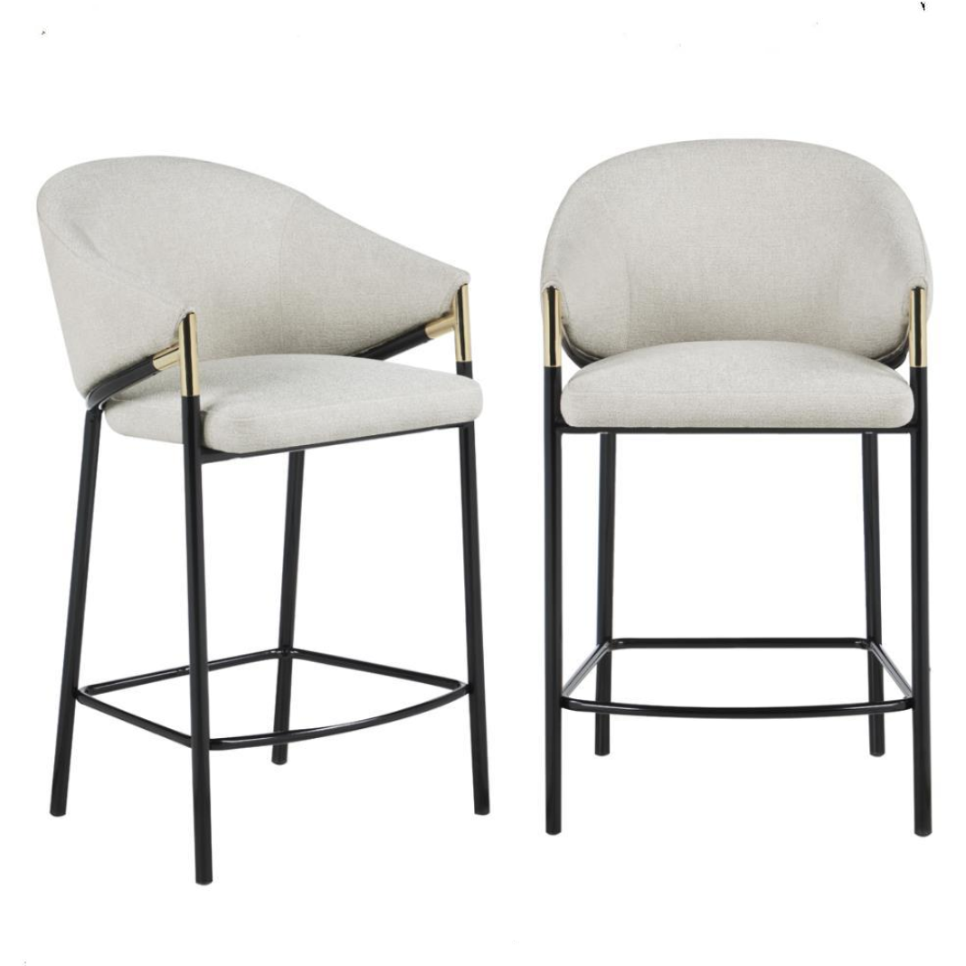 Coaster - Sloped Arm Stools (Set of 2)