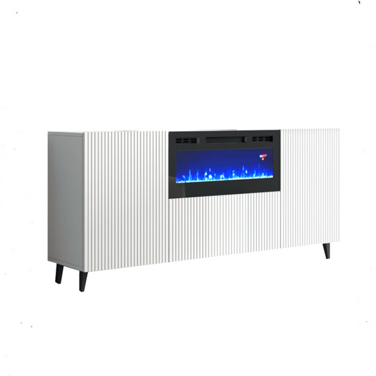 Picardy Modern White - Fireplace
