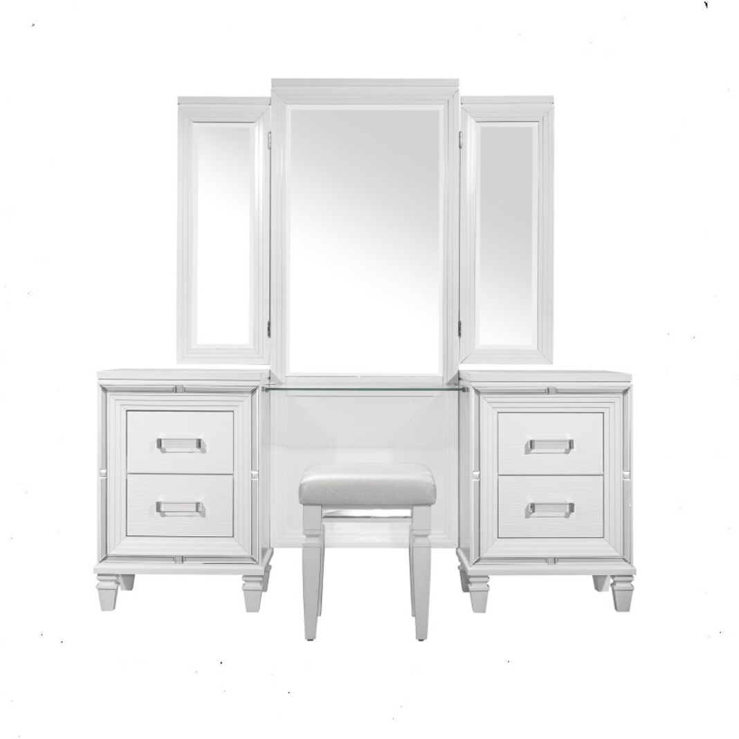 Estie - Vanity Acrylic White