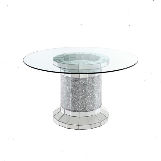 Ellie - Dining Table - Pearl Silver