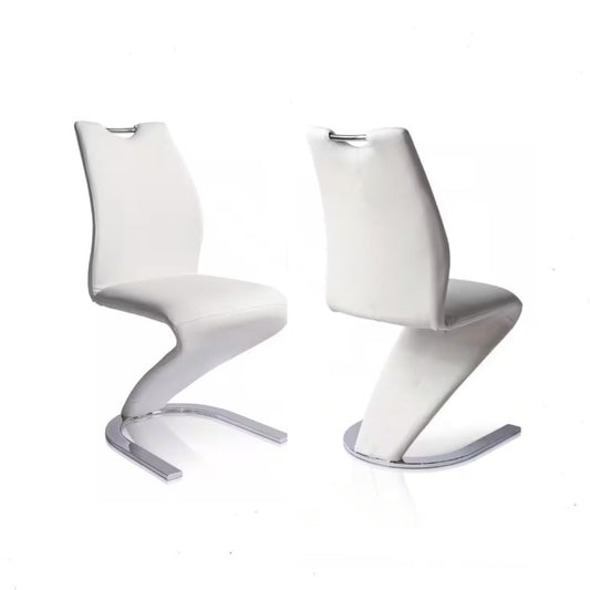 Calandra Mermaid Shaped - Dining Chair (Set of 2) - White