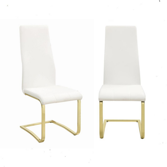 Blair PU Leather - Dining Chair (Set of 2) - White