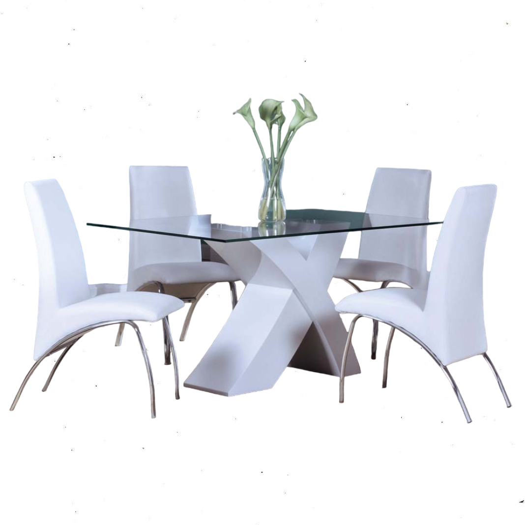 Peasha 5 Piece Dining Table Set