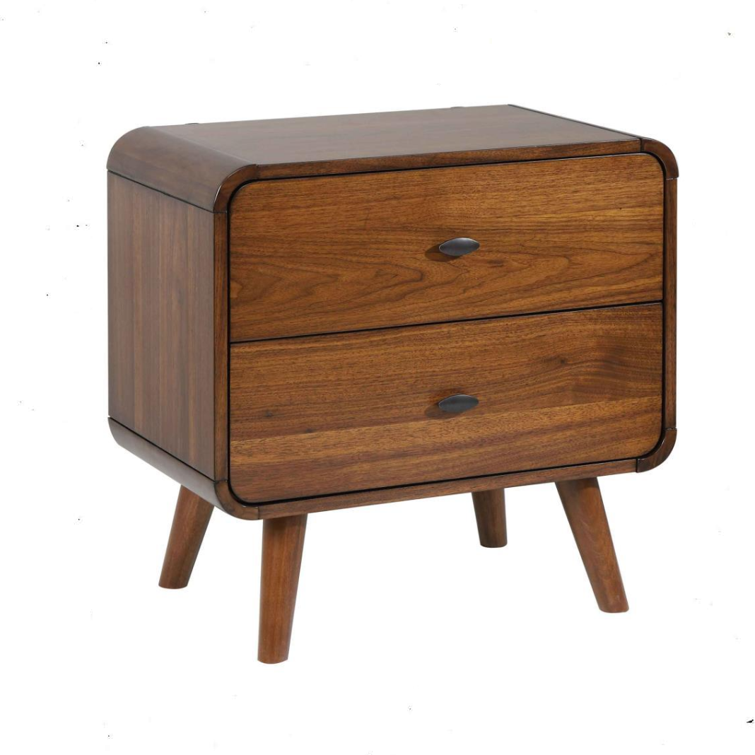 Robyn - 2-Drawer Nightstand - Brown