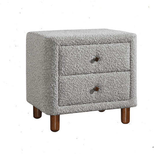 Cleo Boucle Nightstand