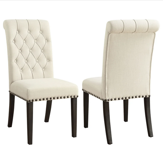 Alana - Upholstered Side Chairs (Set of 2) - Beige