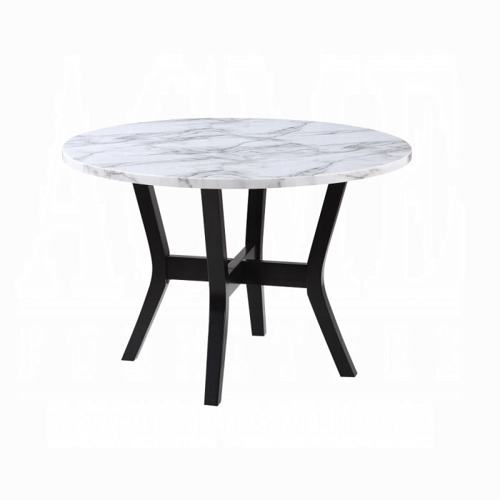 Kusa 5 Piece Dining Set with Stone Top