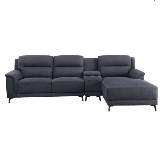 Walcher - Sectional Sofa - Gray Linen