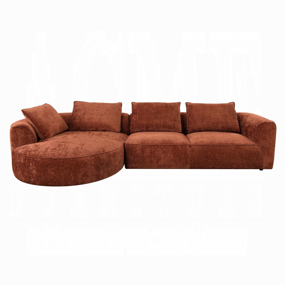 Aceso Sectional Sofa W/4 Pillows