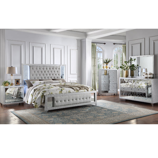 Zara Mirror Bedroom set with LED lights