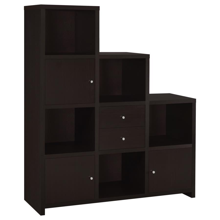 Coaster - Bookcase with Cube Storage Compartments