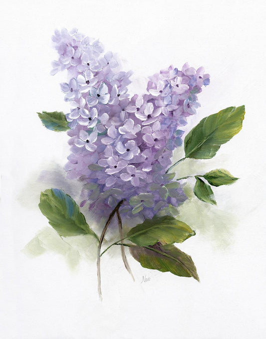 Framed - Lilac Romance II By Nan