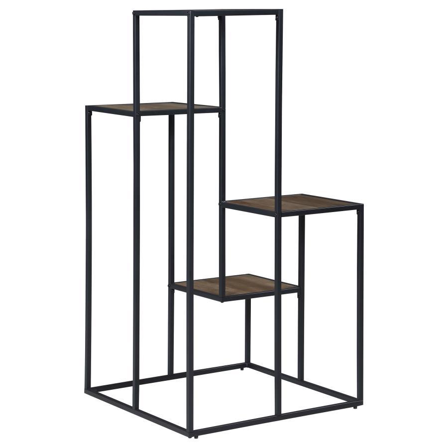 Rito - 4-tier Display Shelf - Brown