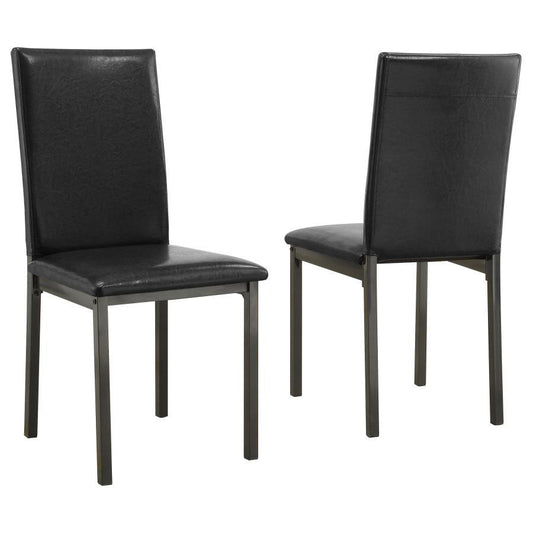 Garza - Side Chair (Set of 2) - Black