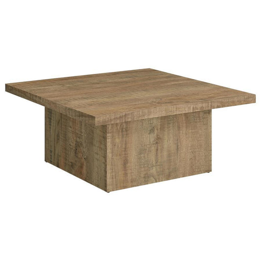 Square Coffee Table - Dark Brown