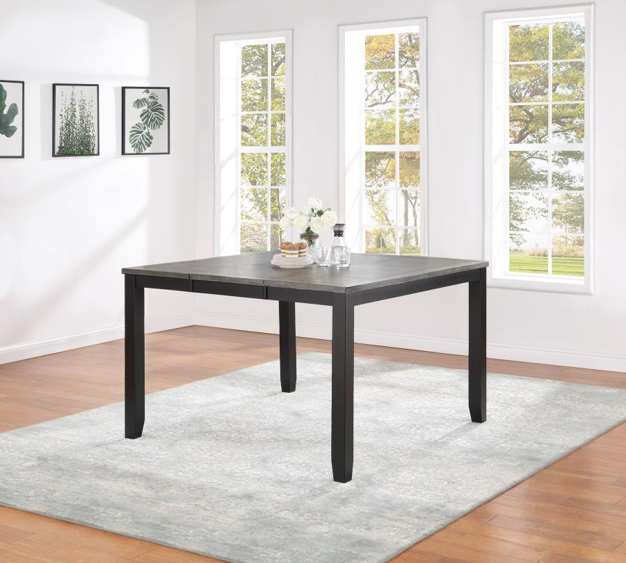 Counter Height Dining Table - Grey / Black