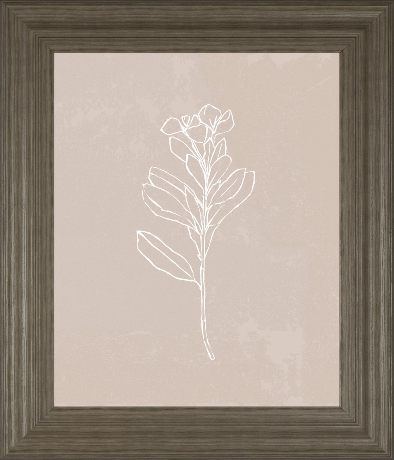 Blush Bloom I By Annie Warren 22x26 - Beige