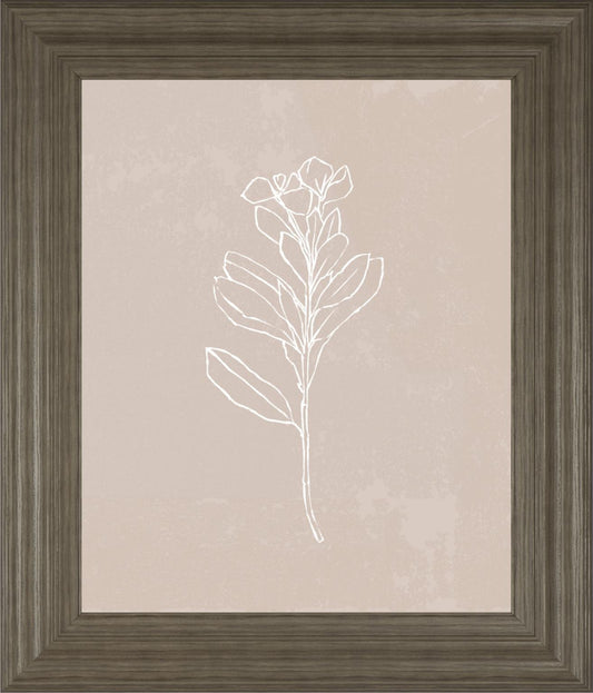 Blush Bloom I By Annie Warren 22x26 - Beige