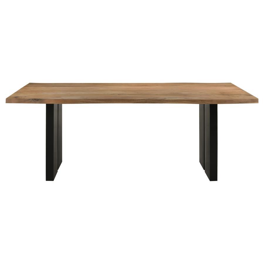 Dining Table - Natural Acacia / Black