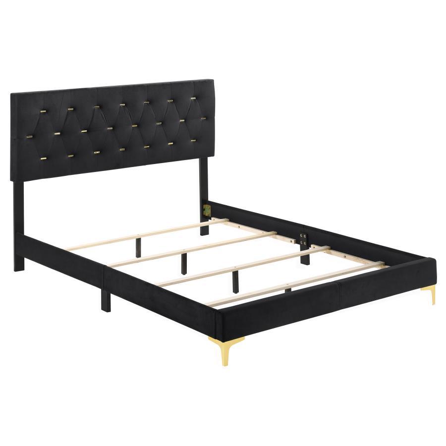 Kendall - Eastern King Bed 4 Piece Set - Black