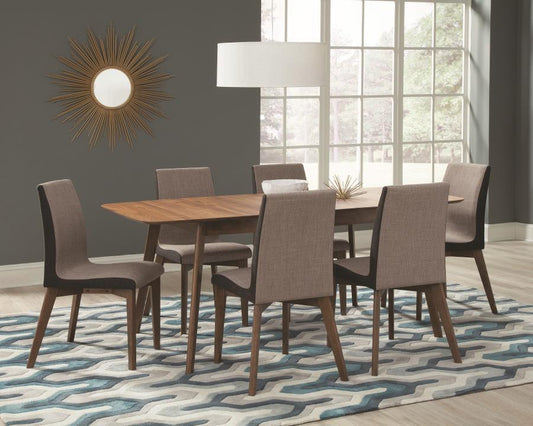 Redbridge - Dining Table 7 Piece Set - Brown