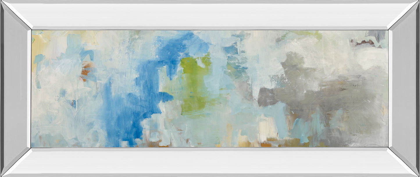High Seas By Ellen - Mirrored Frame Real Glass - Blue