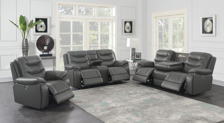 Flamenco - Tufted Upholstered Power Living Room Set