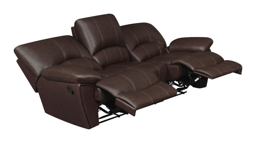 Clifford - Pillow Top Arm Motion Sofa - Brown