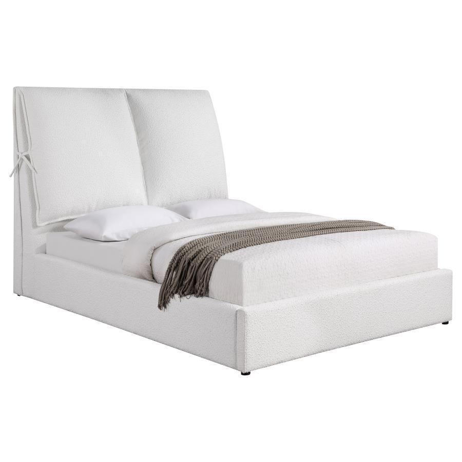 Queen Bed - White