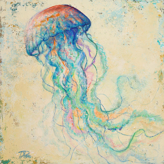 Framed Small - Creatures Of The Ocean I By Patricia Pinto